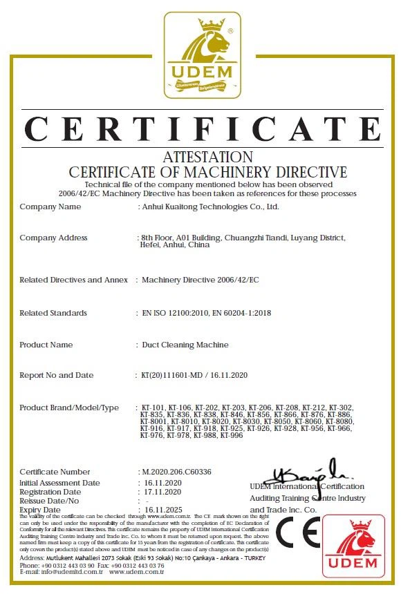 CE CERTIFICATE