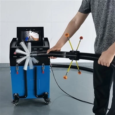 Cleaning Machine With Vacuums With Brushing