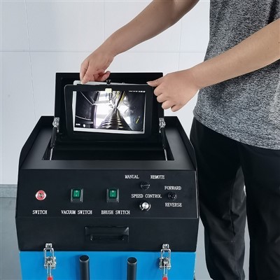 Customize Air Duct Cleaning Vacuum Hvac Duct Clean Hose Rotary Brush Machine